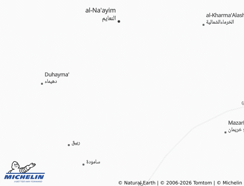 MICHELIN-Landkarte al-Rabqiyyah - ViaMichelin