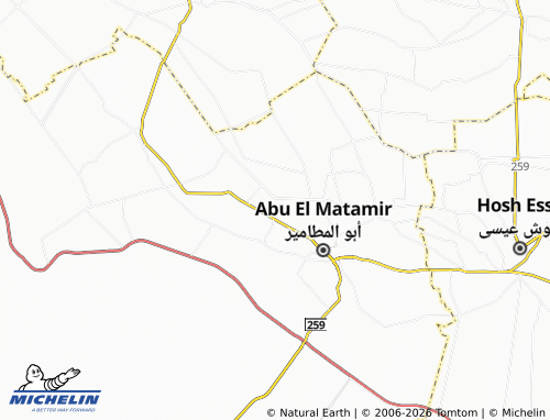 Mapa MICHELIN Munsha'at Aloubah - ViaMichelin