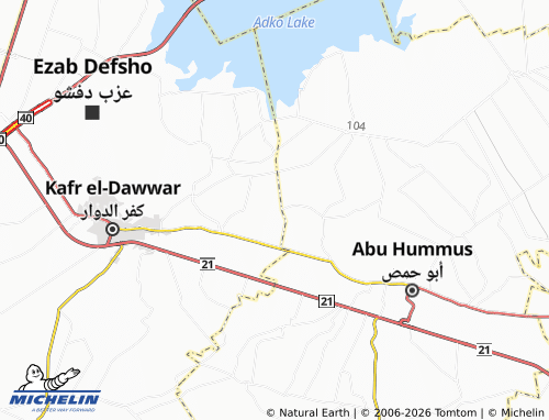 Mapa MICHELIN al-Tamamah - ViaMichelin