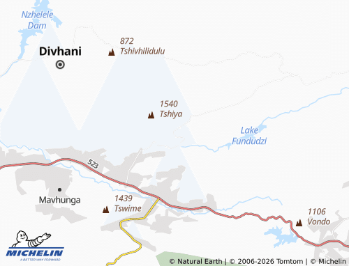 MICHELIN-Landkarte Mazwimba - ViaMichelin