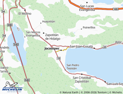 MICHELIN Jalisco map - ViaMichelin