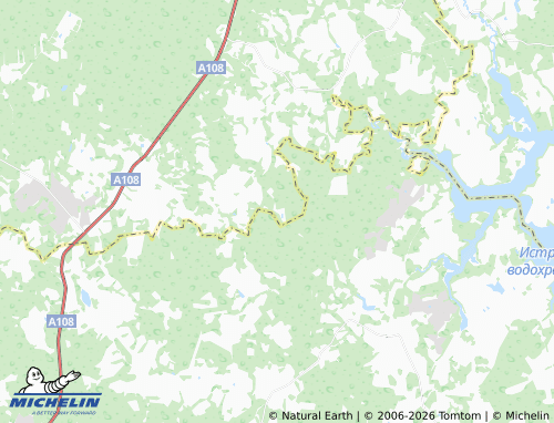 Carte MICHELIN Polyana SNT - ViaMichelin