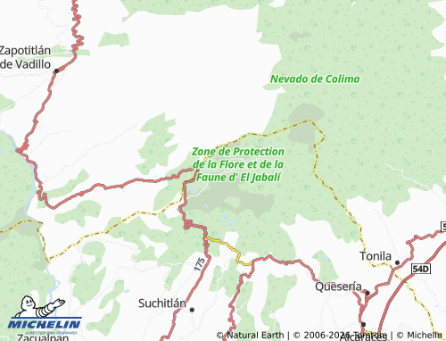 MICHELIN La Yerbabuena map - ViaMichelin