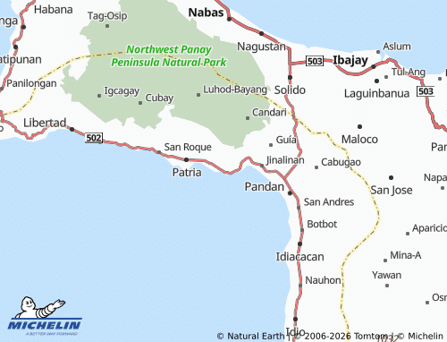 MICHELIN Tingib map - ViaMichelin