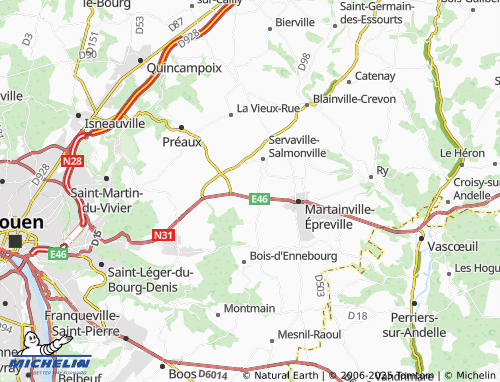 MICHELIN La Hémaudière map - ViaMichelin