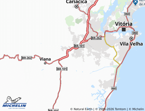 MICHELIN Areinha map - ViaMichelin
