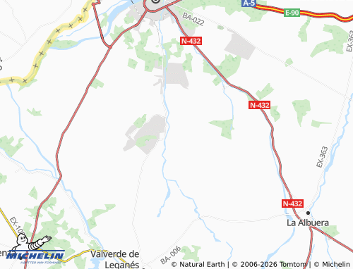 MICHELIN-Landkarte Mora - ViaMichelin