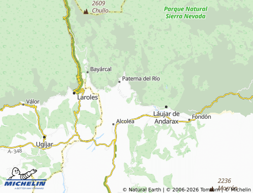 Mappa MICHELIN Guarros - ViaMichelin