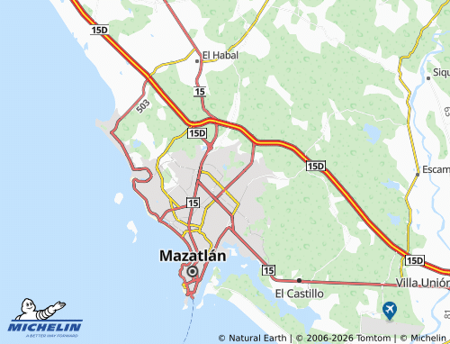 MICHELIN Presas del Valle map - ViaMichelin