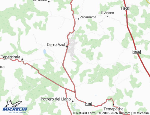 Mapa MICHELIN Morelos - ViaMichelin