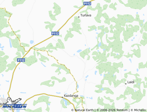 Mapa MICHELIN Vanga - ViaMichelin