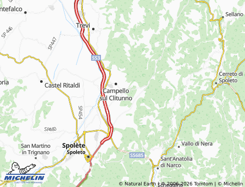 Carte MICHELIN Poreta - ViaMichelin