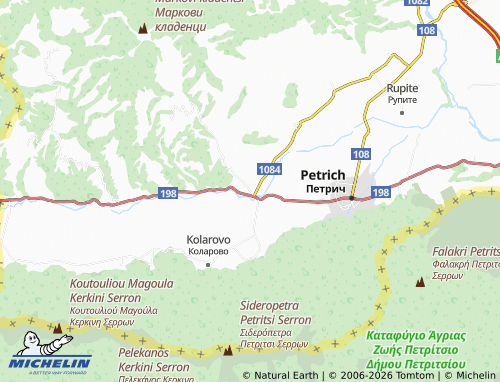MICHELIN-Landkarte Parvomay - ViaMichelin