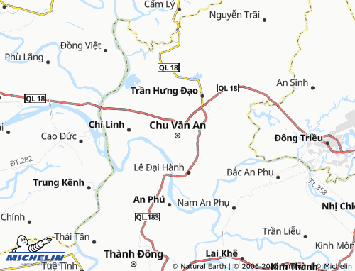 Mapa MICHELIN Chí Minh - ViaMichelin