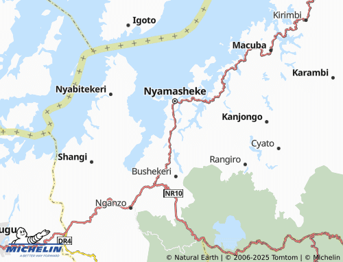 MICHELIN Cyesha map - ViaMichelin