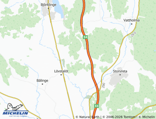 Carte MICHELIN Oppgården - ViaMichelin