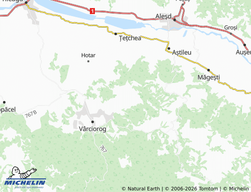 Mappa MICHELIN Fâșca - ViaMichelin