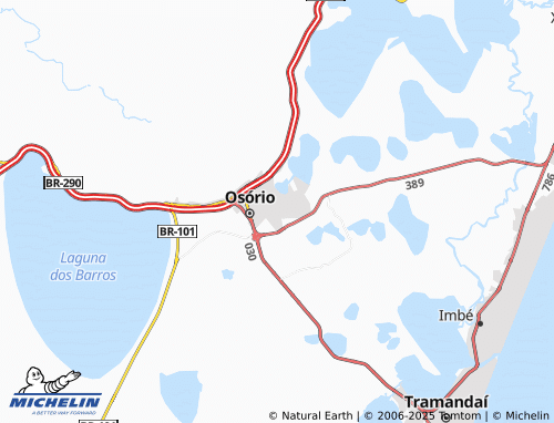 MICHELIN Pitangas map - ViaMichelin