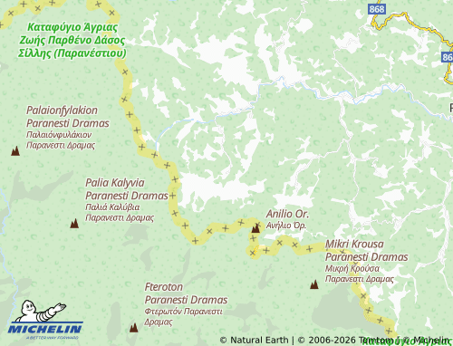 Kaart MICHELIN Arda - ViaMichelin
