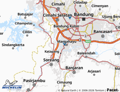 Carte MICHELIN Pameuntasan - ViaMichelin
