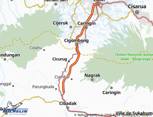 MICHELIN-Landkarte Tenjoayu - ViaMichelin