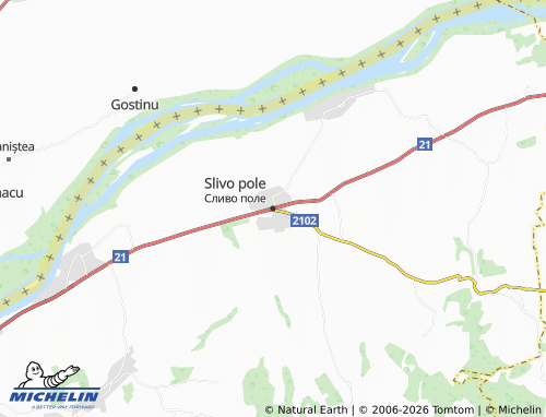 Mappa MICHELIN Slivo pole - ViaMichelin