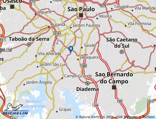Mappa MICHELIN Jabaquara - ViaMichelin