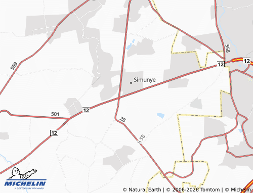 MICHELIN-Landkarte Waterpan AH - ViaMichelin