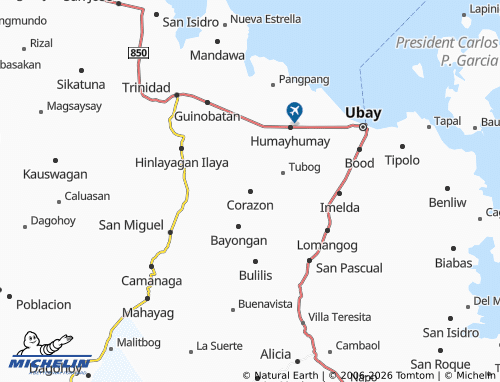 MICHELIN Corazon map - ViaMichelin