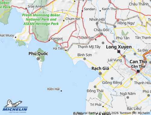 Mapa MICHELIN Kiên Lương - ViaMichelin