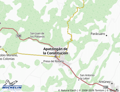 Mapa MICHELIN Leandro Valle - ViaMichelin