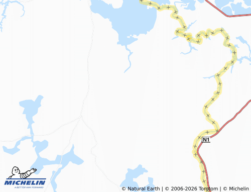 MICHELIN Duguma map - ViaMichelin