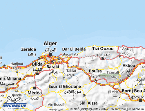 Mapa MICHELIN Bumardas - ViaMichelin