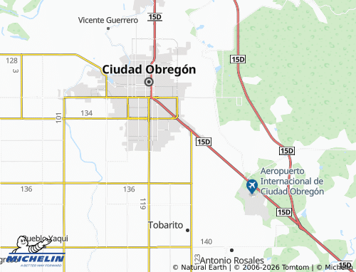 Mapa MICHELIN Los Héroes - ViaMichelin