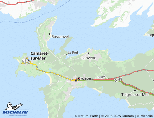 MICHELIN Sévéléder map - ViaMichelin