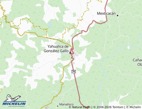 MICHELIN Tepeyac map - ViaMichelin