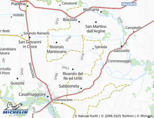 Carte MICHELIN Breda Azzolini - ViaMichelin