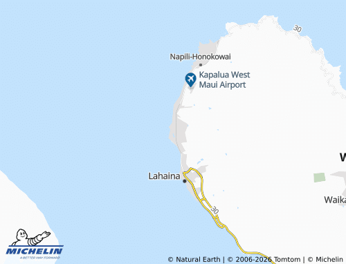 Mapa MICHELIN Kaanapali - ViaMichelin