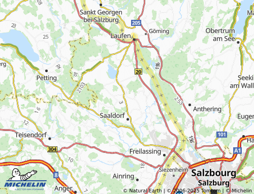 Mappa MICHELIN Steinbrünning - ViaMichelin