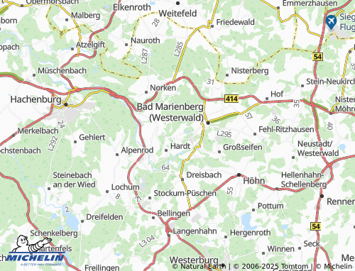 Mapa MICHELIN Zinhain - ViaMichelin