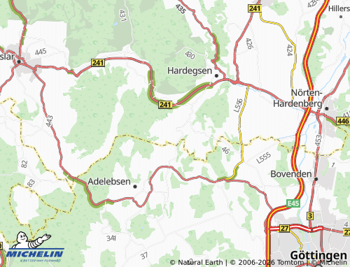 MICHELIN Hettensen map - ViaMichelin