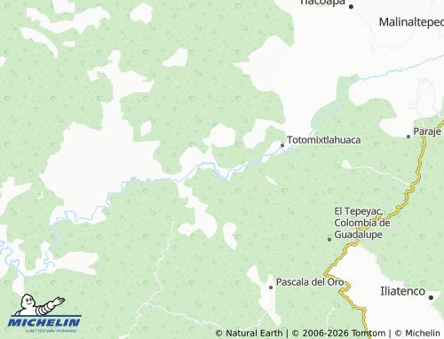 Mappa MICHELIN Xochistlahuaca - ViaMichelin