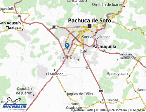 Mapa MICHELIN Tulipanes - ViaMichelin