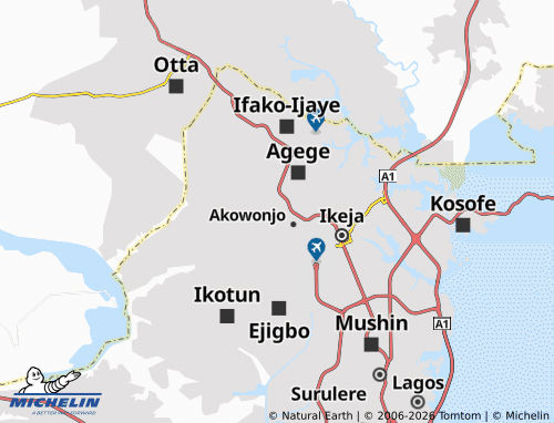 Mappa MICHELIN Alimoso - ViaMichelin