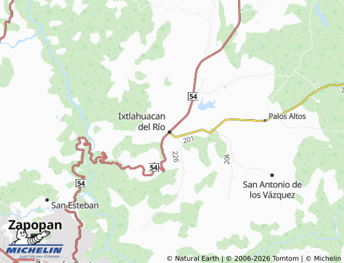 MICHELIN Las Huertas map - ViaMichelin