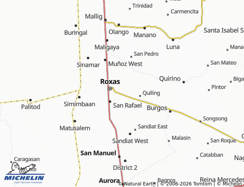 MICHELIN Sotero Nuesa map - ViaMichelin