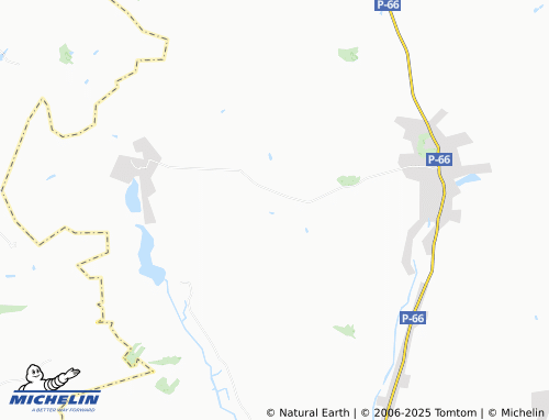 MICHELIN Bohorodytske map - ViaMichelin