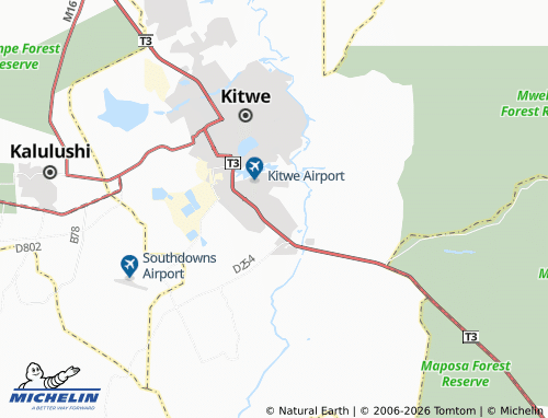 MICHELIN Ndéké map - ViaMichelin