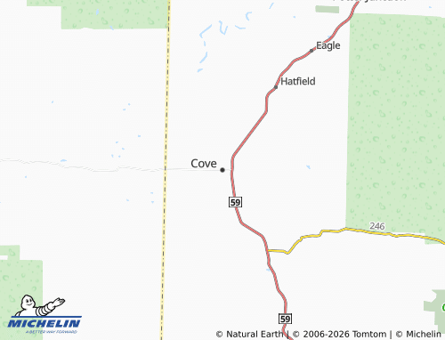 Mappa MICHELIN Cove - ViaMichelin