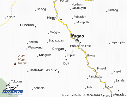 MICHELIN Ambabag map - ViaMichelin